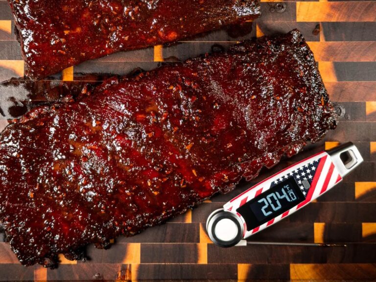 Baby Back Ribs Temp