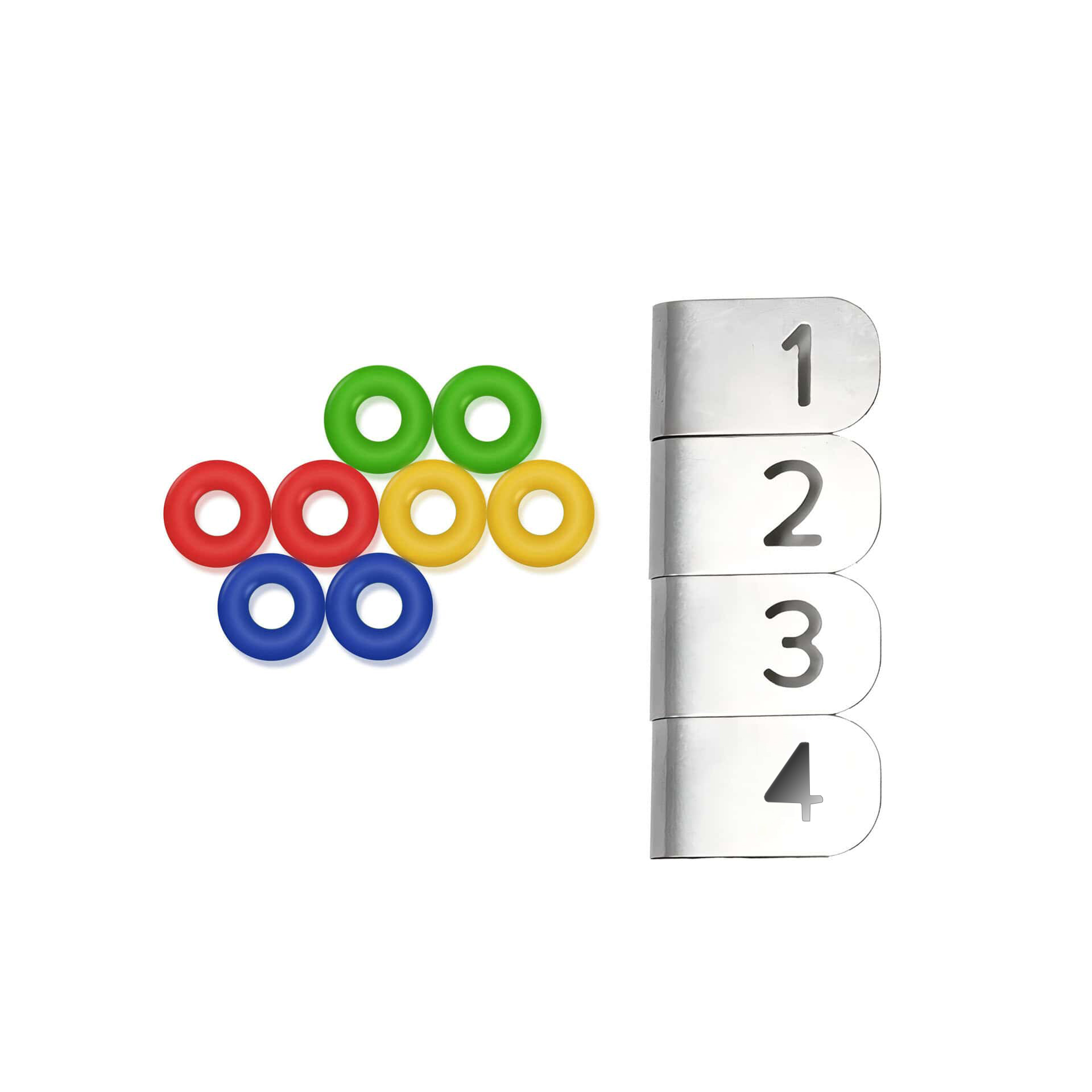 9DB1929E076B0FA88B2D9DBD245147F1 O-Ring & Probe Number Clips Set for 2 Plus - Imagen 1