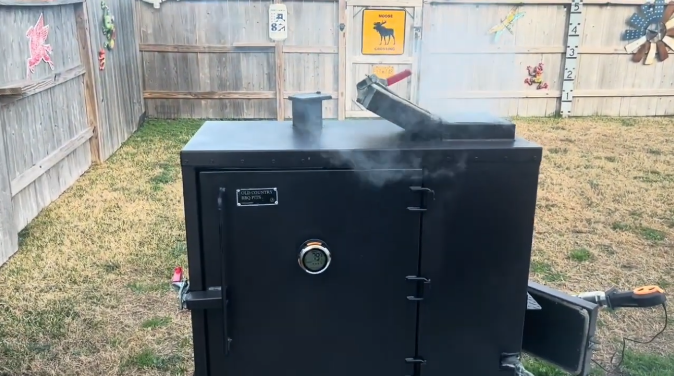 100% Wire-Free Automation Setup on Old Country Gravity Fed Smoker | ProTemp S1