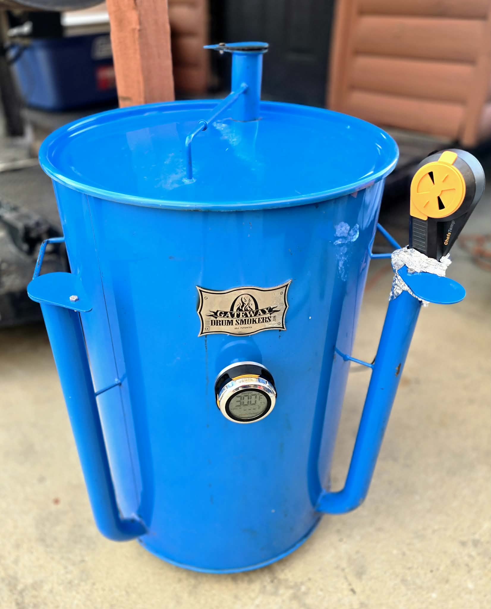 Cooking brisket with Breezo Fan